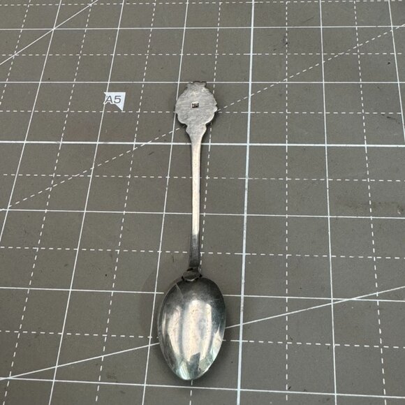 Dinkelsbühl Souvenir Collector Spoon Silver & Enamel - Picture 3 of 4